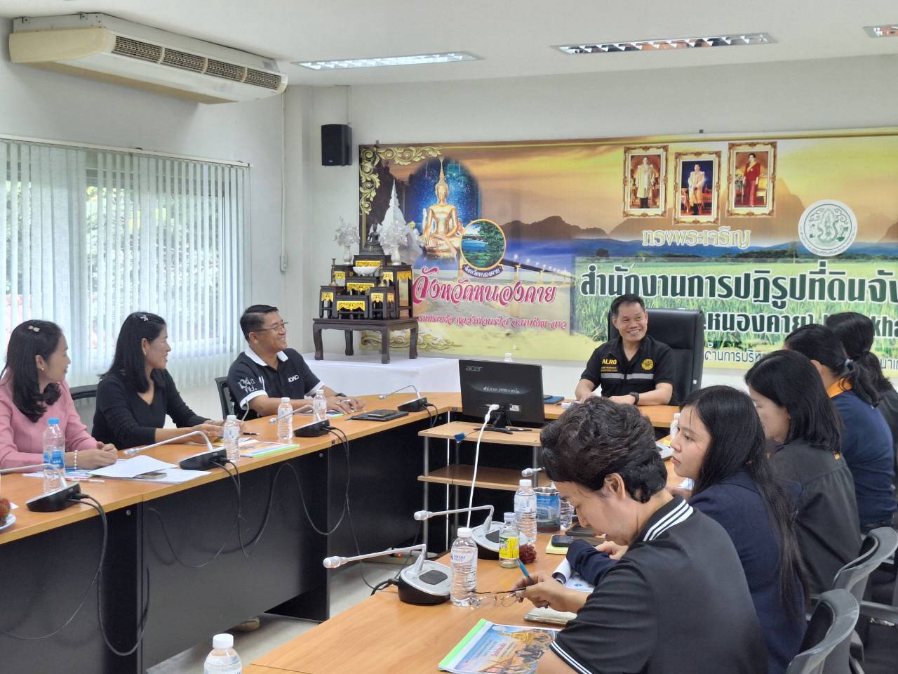 title - ผู้ตรวจราชการ ส.ป.ก. ลงพื้นที่จังหวัดหนองคาย และจังหวัดอุดรธานี ประชุมติดตามความก้าวหน้าผลการดำเนินงาน รอบที่ 2 
